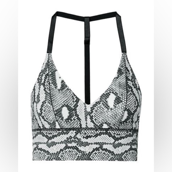 Adam Selman Sports Bra Python Snake Reptile Print NWT Size S - Picture 4 of 8
